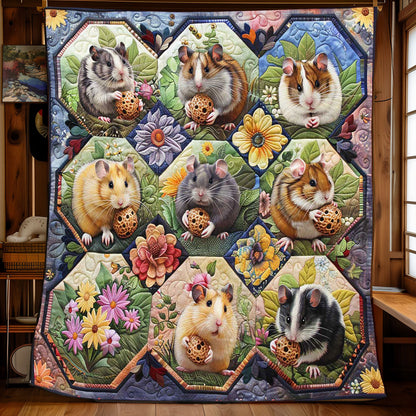 Hexagon Collection Hamster WP2008032CL Quilt