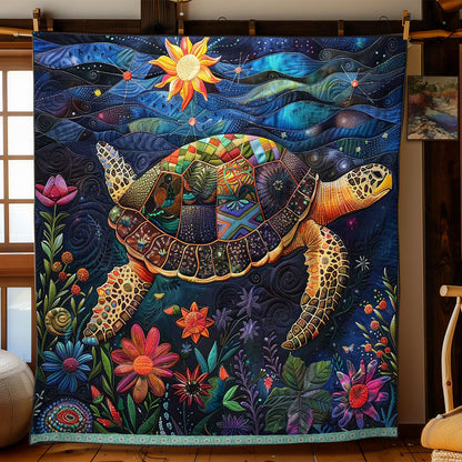 Hippie Turtle WP2208015CL Quilt