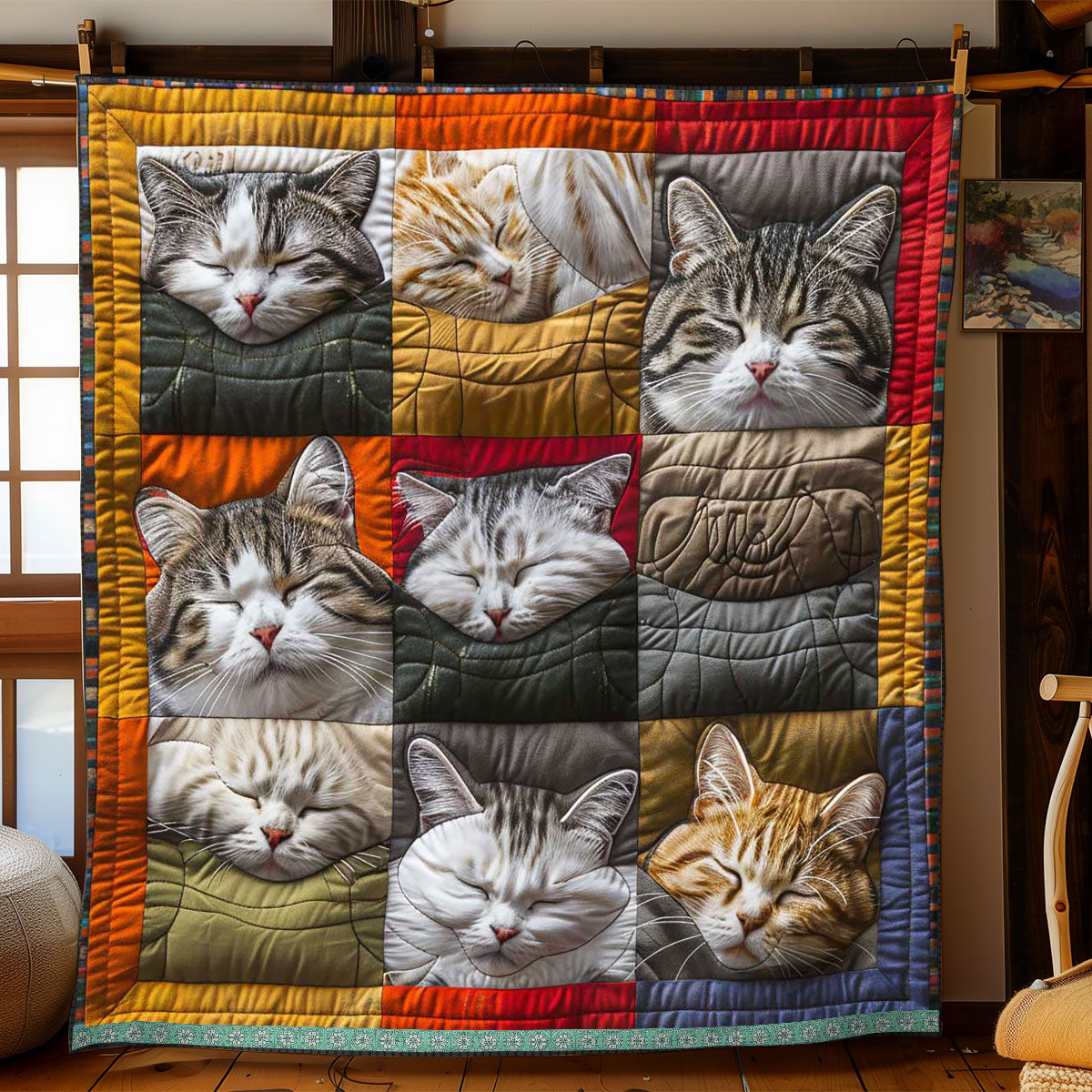 Homie Cat WP0409025CL Quilt