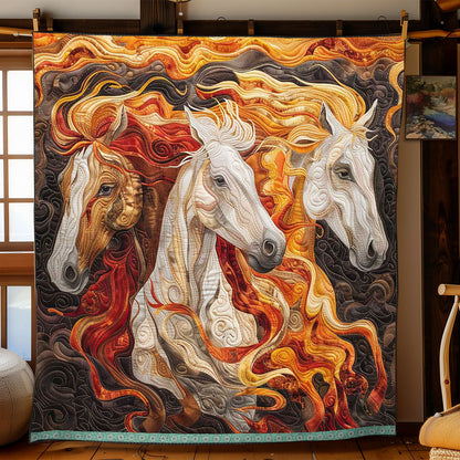 Horse Spirit Sunset WP0509024CL Quilt