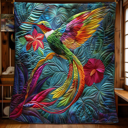 Long Tail Hummingbird WP2008036CL Quilt