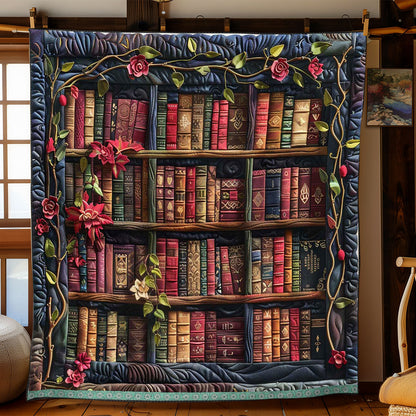 Magic Rose Vine Bookshelf WP0409028CL Quilt