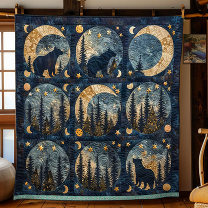Moon Phase Bear WP0509029CL Quilt