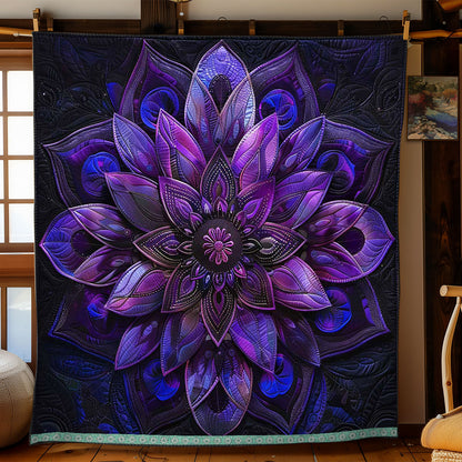 Poisonous Purple Flower WP2208022CL Quilt