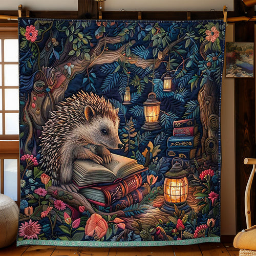 Rose Bush Hedgehog WP0509039CL Quilt