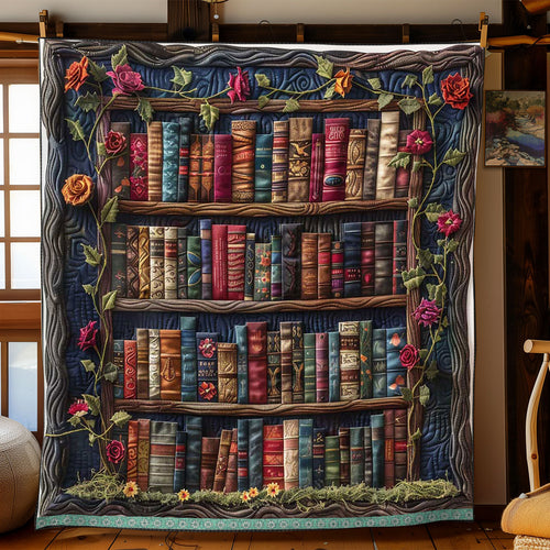 Rose Vine Bookshelf WP0509040CL Quilt