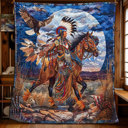 Running Horse Chief WP1308026CL Quilt