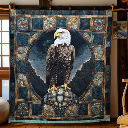 Stormy Mountain Eagle WP0509045CL Quilt