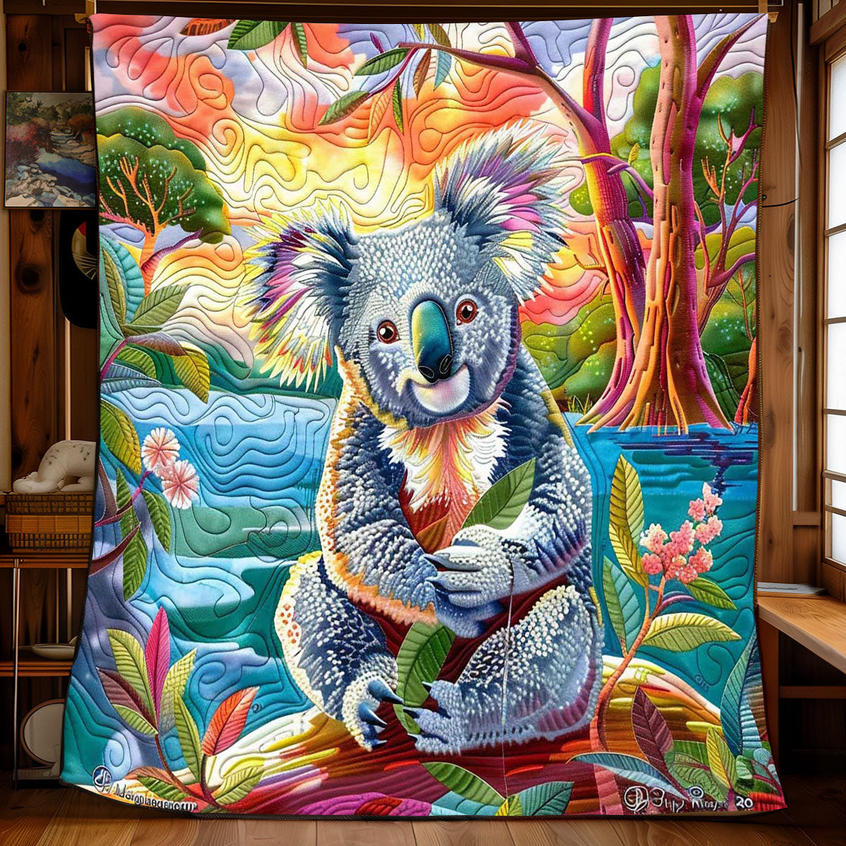 Sunrise Koala WP1308032CL Quilt