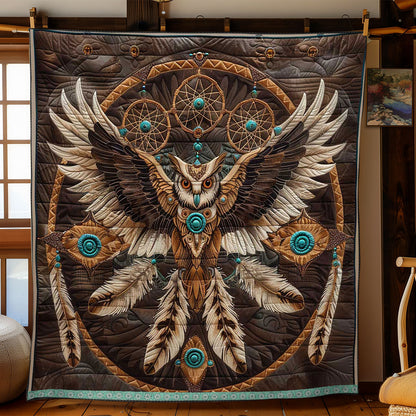 Tribal Owl Dreamcatcher WP2208037CL Quilt