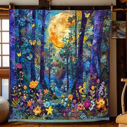 Vibrant Forest Moonlight WP0509049CL Quilt