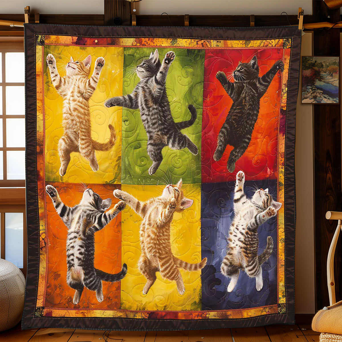 Ballet Cat WP1308056CL Quilt