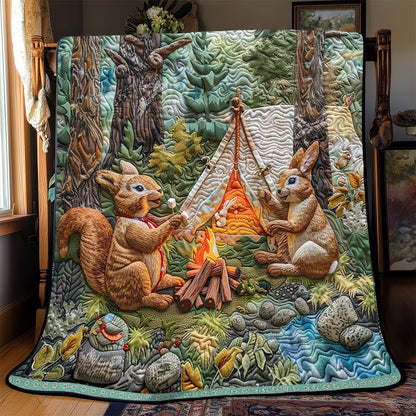 Bunny Marshmallow Grill WP0909052CL Quilt