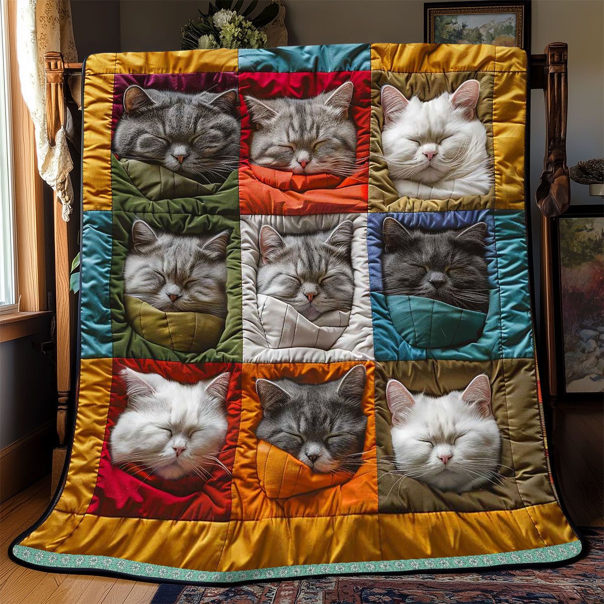 Cozy Cat WP0409011CL Quilt