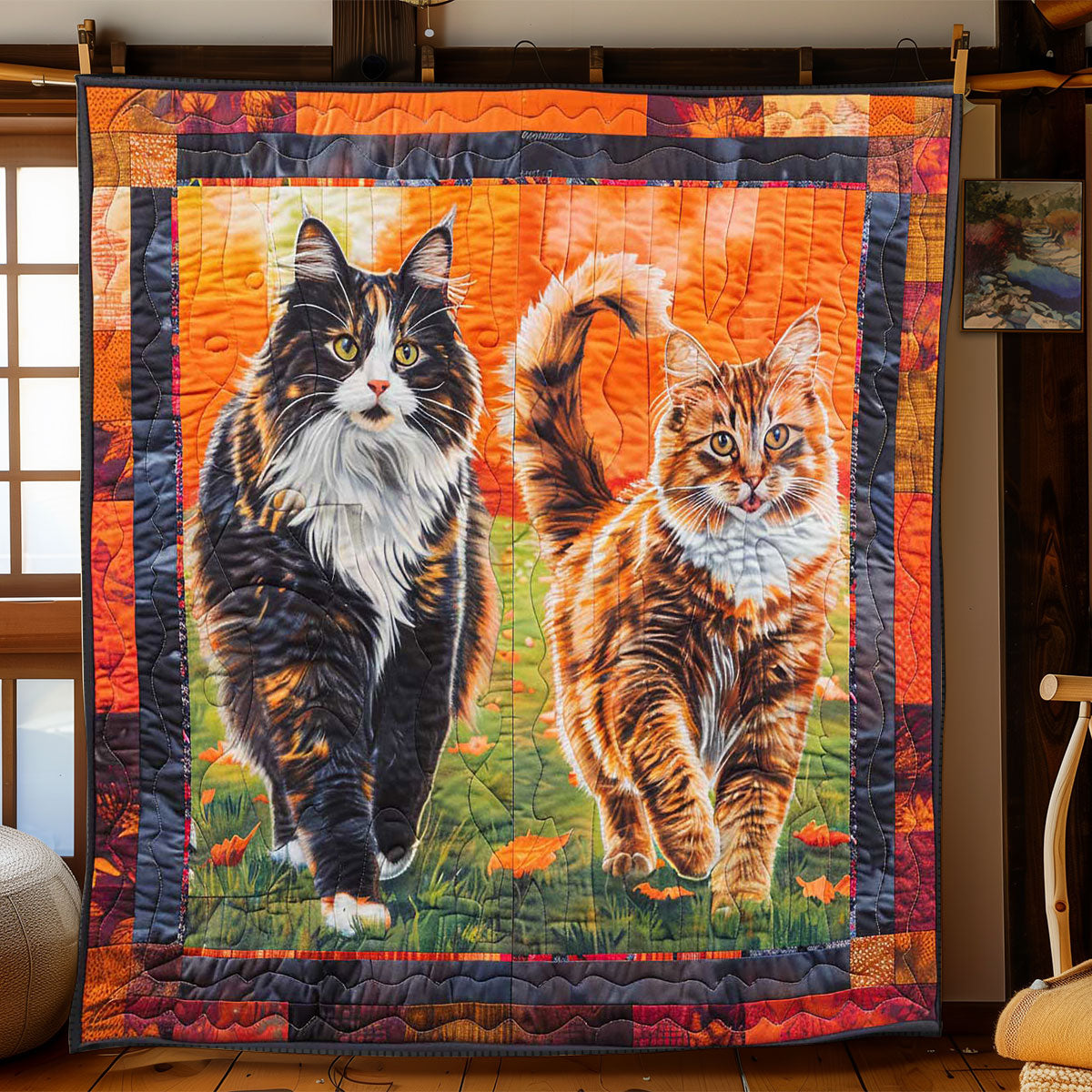 Dating Cat WP1308055CL Quilt