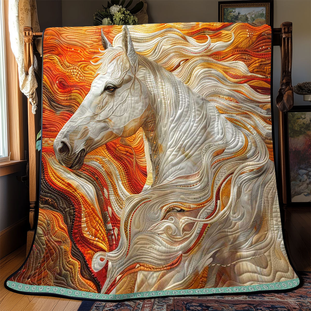 Fire Horse Spirit WP0509015CL Quilt