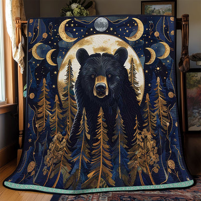 Full Moon Black Bear WP0509020CL Quilt