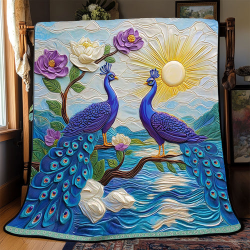 Heaven Peacock WP0909054CL Quilt