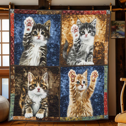 Hello Cat WP1308062CL Quilt