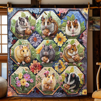 Hexagon Collection Hamster WP2008032CL Quilt