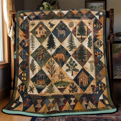 Hexagon Hunting Collection WP0509022CL Quilt