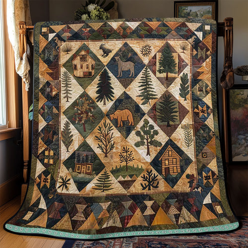 Hexagon Hunting Collection WP0509022CL Quilt