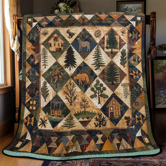 Hexagon Hunting Collection WP0509022CL Quilt