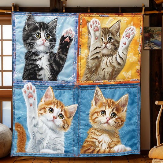 Hi 5 Kitten WP1308043CL Quilt