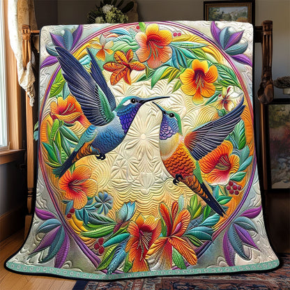 Hummingbird Heaven WP2208016CL Quilt