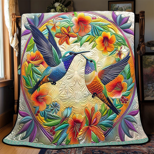 Hummingbird Heaven WP2208016CL Quilt