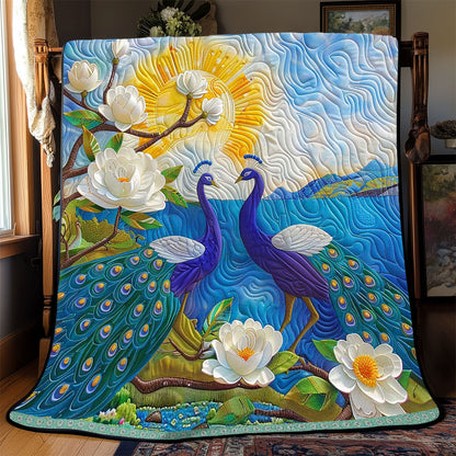 Jasmine Double Peacock WP0909055CL Quilt