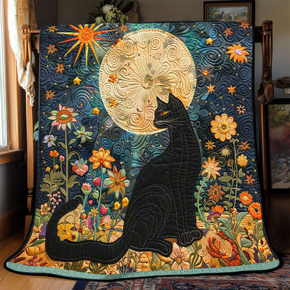 Moon Garden Cat WP0909025CL Quilt