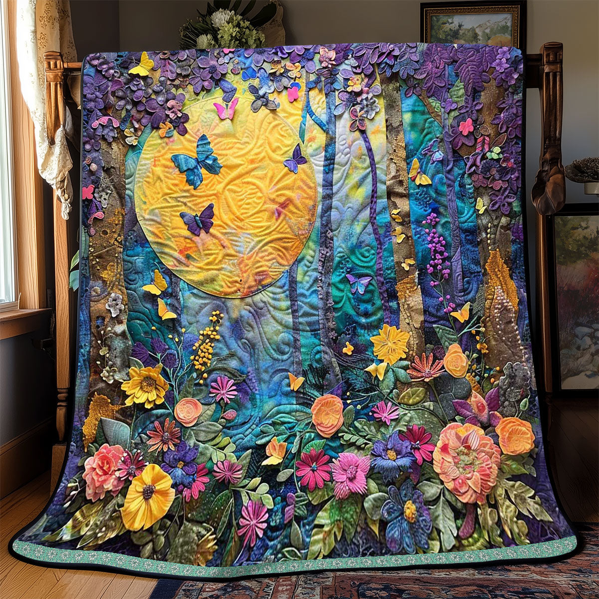 Moonlight Forest WP0509030CL Quilt
