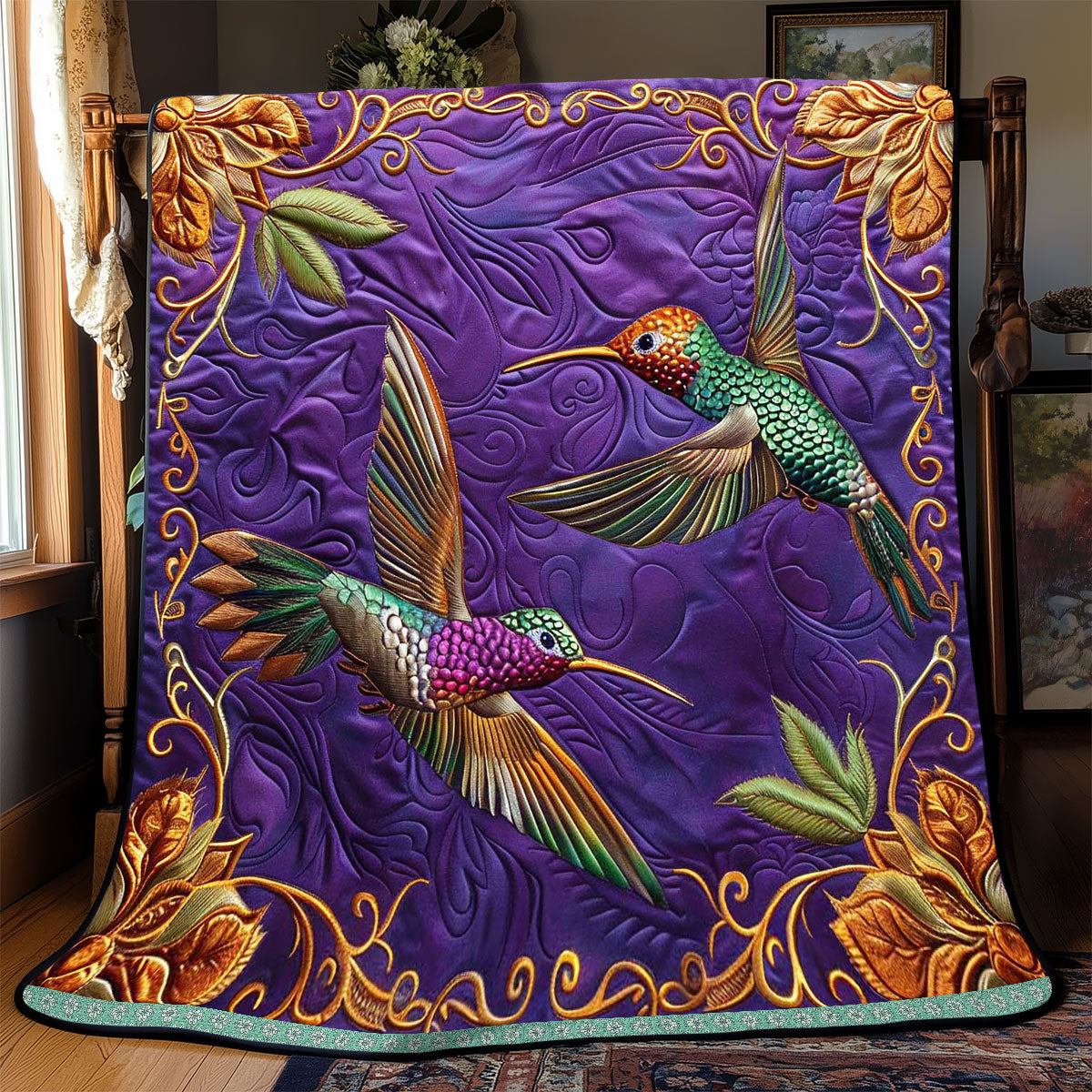 Royal Hummingbird WP0409040CL Quilt