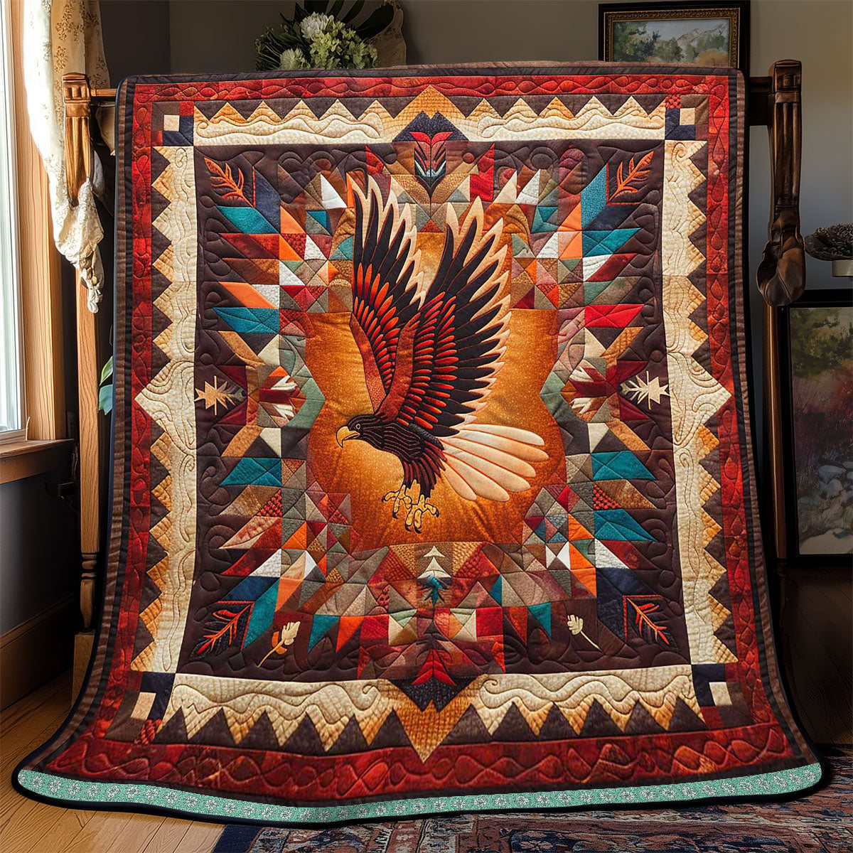 Sky Guardian Eagle WP0909017CL Quilt