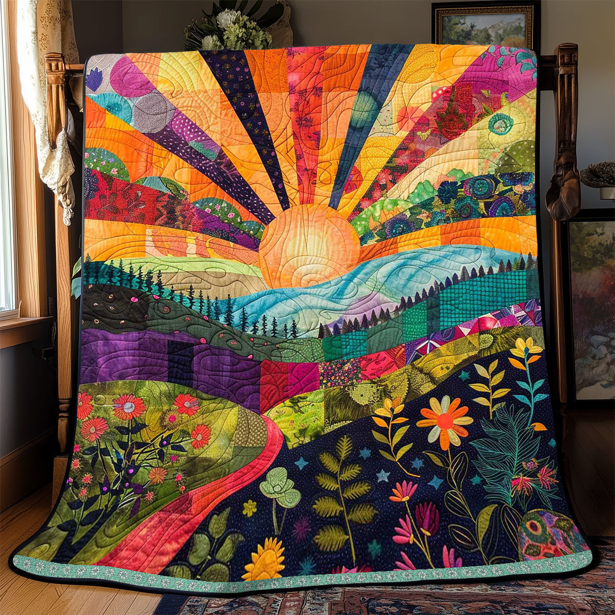 Sun Ray Valley WP0509046CL Quilt