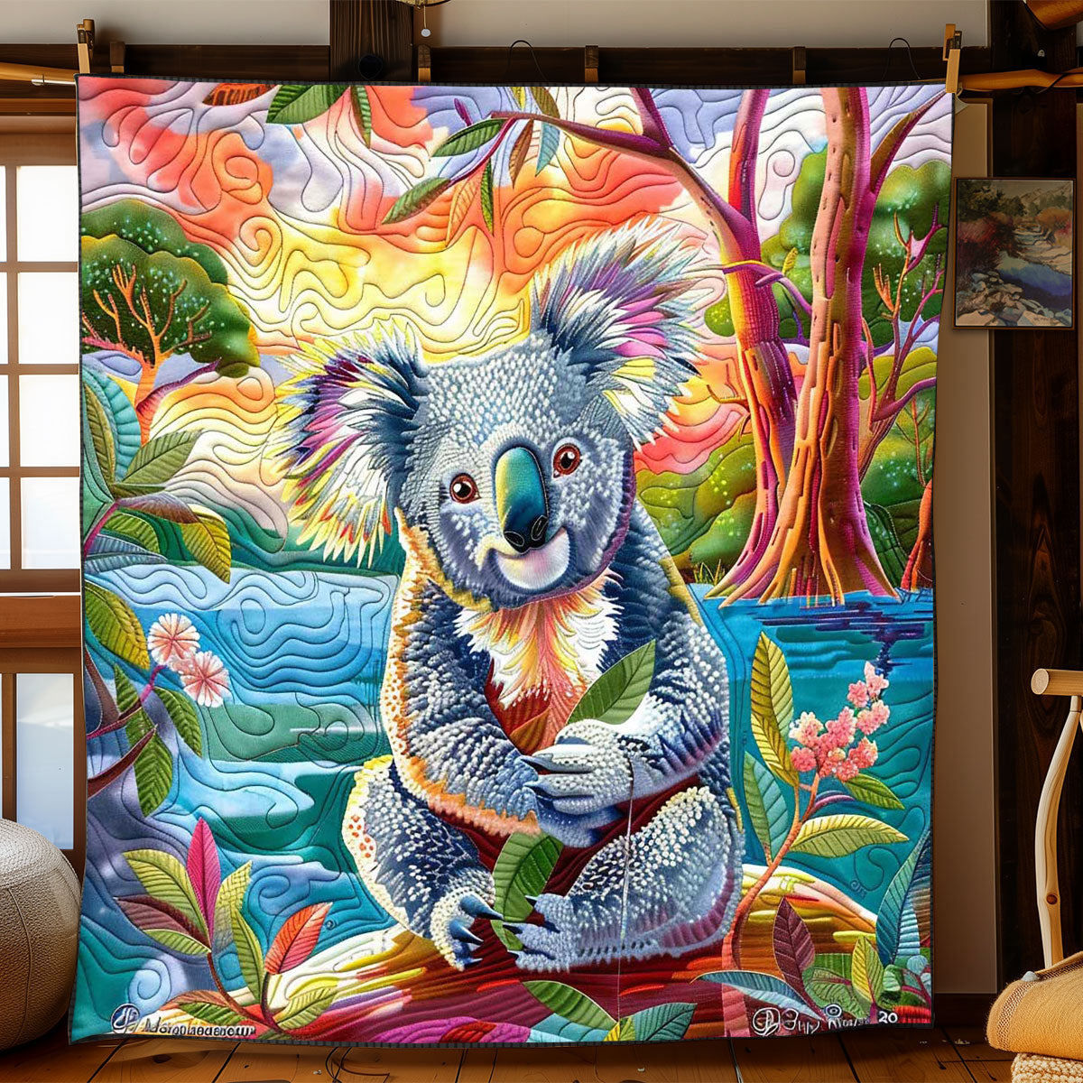 Sunrise Koala WP1308032CL Quilt