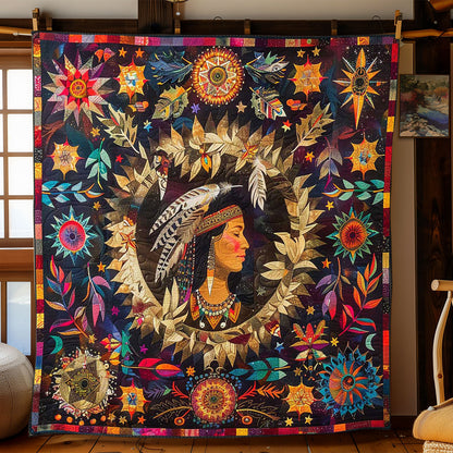 Tribal Woman WP1308036CL Quilt