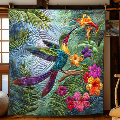 Tropical Hummingbird WP2008062CL Quilt