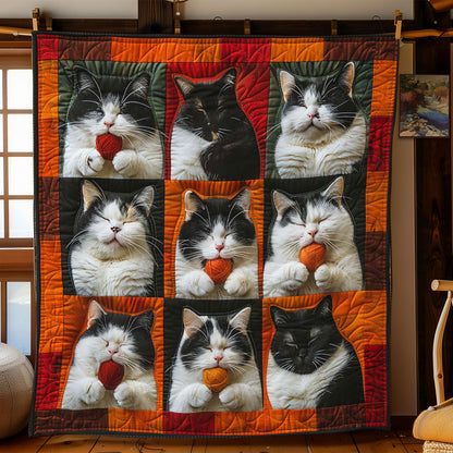 Tuxedo Cat Yarn WP1408018CL Quilt