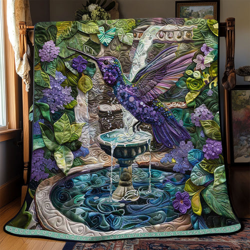 Violet Garden Hummingbird WP0909022CL Quilt