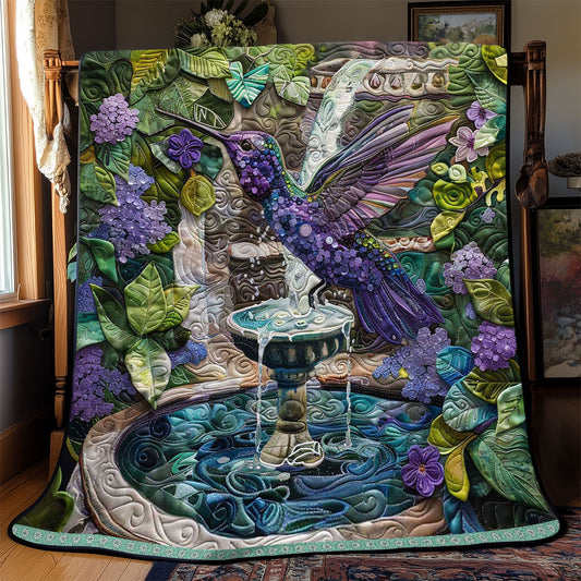 Violet Garden Hummingbird WP0909022CL Quilt