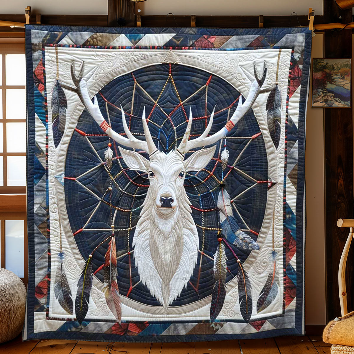White Stag Dreamcatcher WP3007019CL Quilt