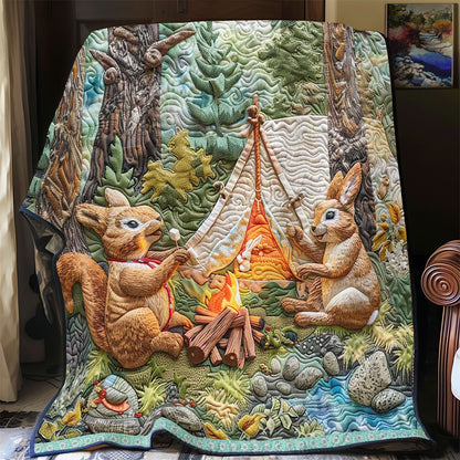 Bunny Marshmallow Grill WP0909052CL Quilt