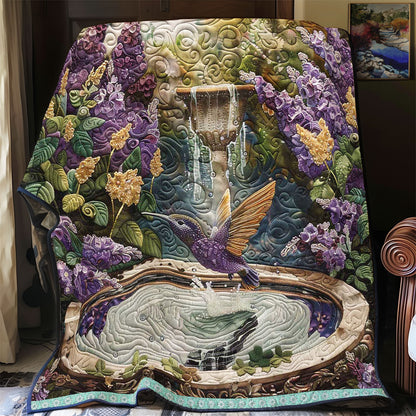 Fountain Hummingbird WP0909010CL Quilt