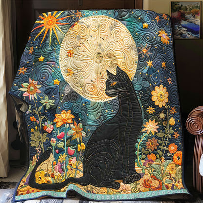 Moon Garden Cat WP0909025CL Quilt