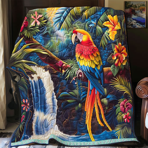 Tropical Parrot WP0909038CL Quilt