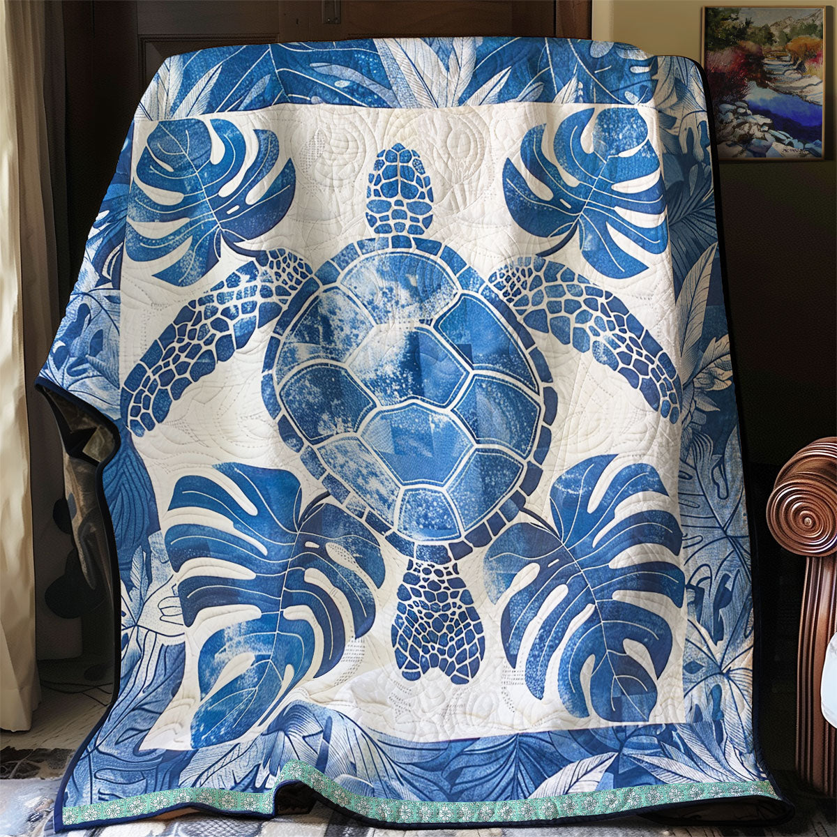 Hawaiian Turtle WN1209096CL Quilt