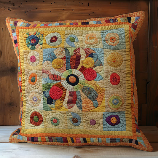 Patchwork Flower WY0602117CL Quilt Pillow Case