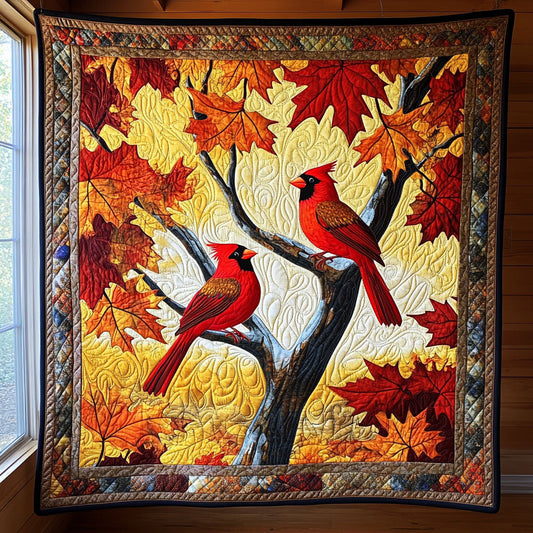 Autumn Cardinal CW1306002CL Quilt